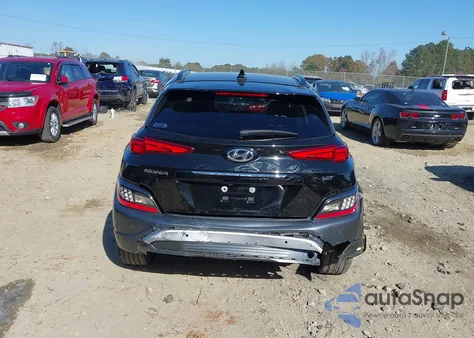 2022 Hyundai Kona Limited z USA, uszkodzony, nr VIN KM8K53A33NU817978